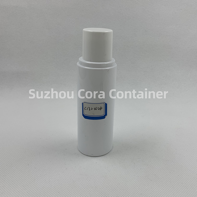 130ml Neck Size 24mm Pet Plastic Cosmetic Bottle with Screawing Cap